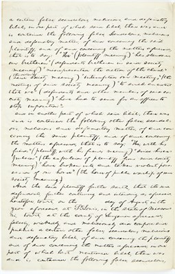 Lot 31 - LINCOLN, ABRAHAM Long autograph legal document...