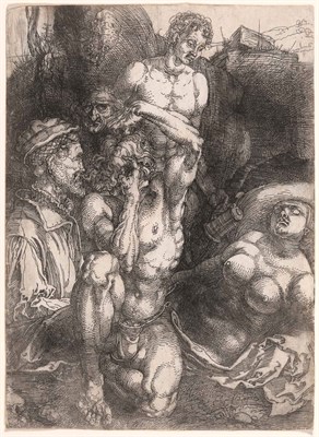 Lot 59 - Albrecht Dürer (1471-1528) THE DESPERATE MAN...