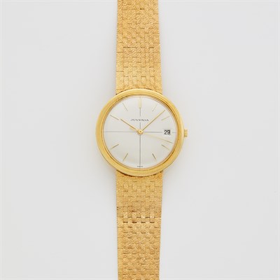 Lot 1406 - Gentleman's Gold Wristwatch, Juvenia