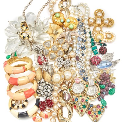 Lot 1832 - Group of Costume Jewelry