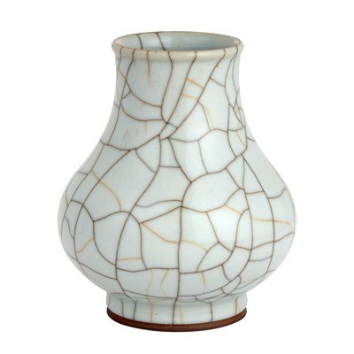 Lot 29 - Chinese Guanyao Vase The wide rounded body...
