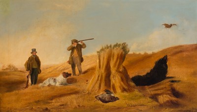 Lot 44 - After Richard Ansdell Shooting Partridge over...