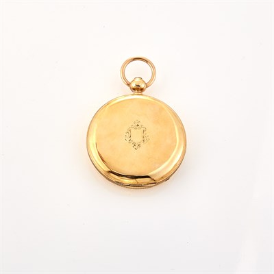 Lot 1752 - Gold Hunting Case Pocket Watch, E. Howard & Co.