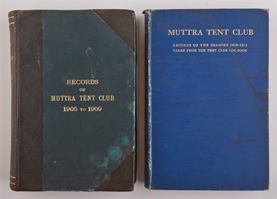 Lot 360 - [INDIA - HOG HUNTING] Records of Muttra Tent...