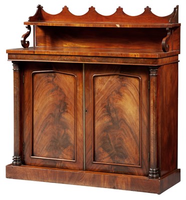 Lot 172 - William IV Mahogany Side Cabinet Height 46...
