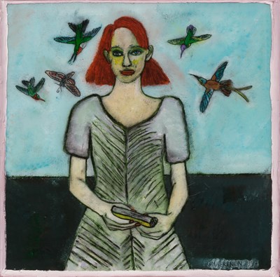 Lot 27 - Gregory Grenon American, b. 1948 Wings to Fly,...