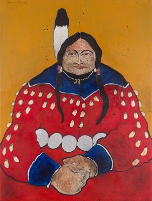 Lot 44 - Kevin Red Star American, b. 1943 Little Light,...