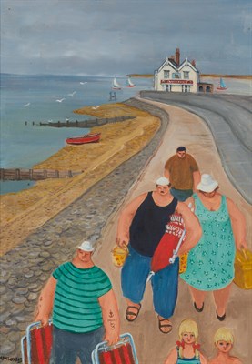 Lot 27 - Margaret M. Loxton British, b. 1938 Too Cold...