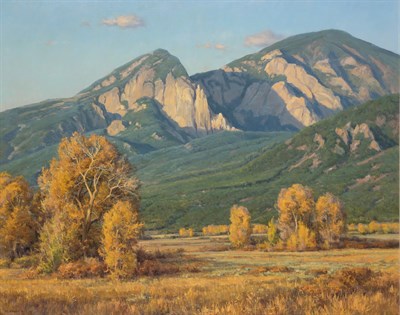 Lot 68 - Clyde Aspevig American, b. 1951 Late Afternoon...