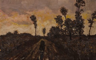Lot 48 - Continental School 19th/20th Century Long Road...