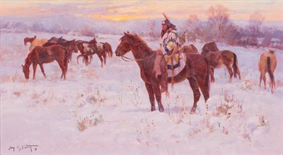 Lot 38 - Jim C. Norton American, b. 1953 Watching the...