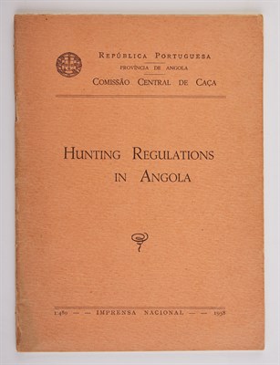 Lot 4 - [AFRICA - HUNTING] Hunting Regulations in...