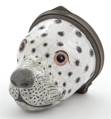 Lot 102 - English Enamel Bonbonnière Possibly Bilston,...