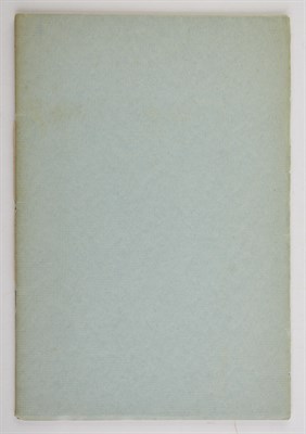 Lot 21 - [BARBOUR, THOMAS] John Charles Phillips....