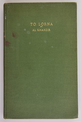 Lot 6 - AL KHANZIR [=MARTIN, HUGH G.] To Lorna [cover...