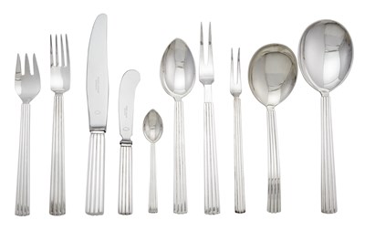 Lot 216 - Georg Jensen Silver Plated Bernadotte Pattern...