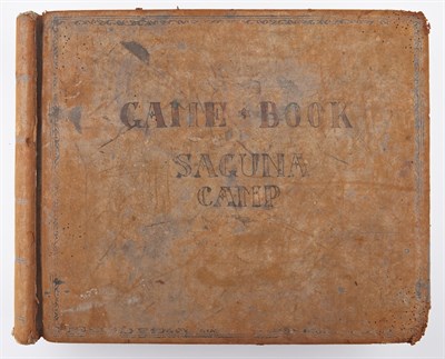 Lot 159 - [INDIA - GAME BOOK] Game Book. Saguna Camp...
