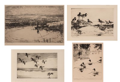 Lot 58 - Frank Weston Benson (1862-1951) BROADBILLS;...