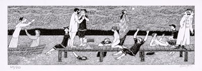 Lot 168 - GOREY, EDWARD [Signals Print 5. Summer Joy]....
