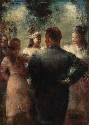 Lot 78 - Grigory Gluckmann Russian, 1898-1973 Lawn...