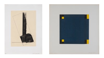 Lot 139 - Harvey Quaytman (1937-2002) UNTITLED; UNTITLED...