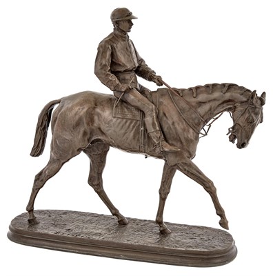 Lot 81 - After Pierre-Jules Mene Horse and Jockey...