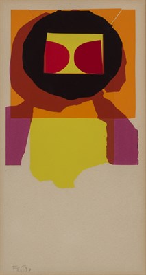 Lot 144 - Luis Feito Spanish, b. 1929 (i) Noel, 1974...