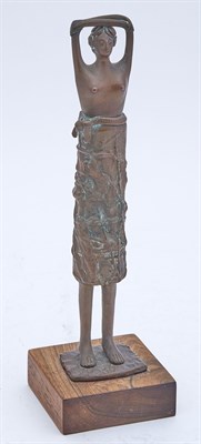 Lot 90 - 20th Century School Woman with Arms Above Head...
