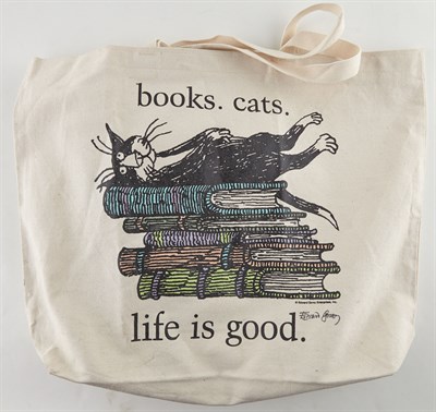 Lot 192 - [GOREY, EDWARD] Three canvas bags with Gorey...