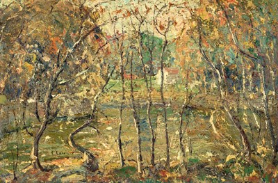 Lot 81 - Ernest Lawson American, 1873-1939 Spring,...