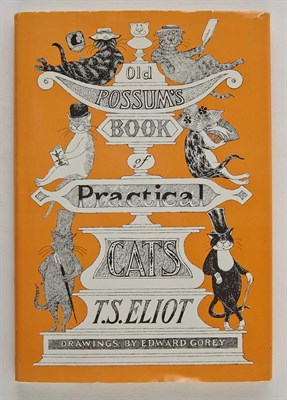 Lot 110 - [GOREY, EDWARD] ELIOT, T. S. Old Possum's Book...