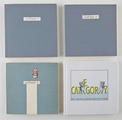 Lot 17 - GOREY, EDWARD Categor Y. Various printings,...