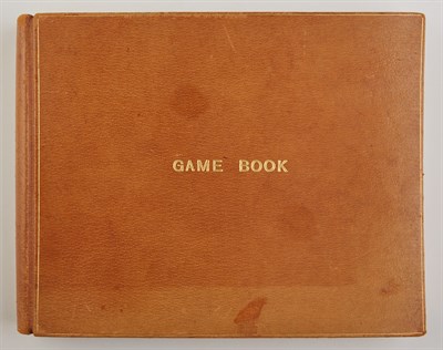 Lot 160 - [INDIA - GAME BOOK] [SCHUSTER, JOHN] Game Book...
