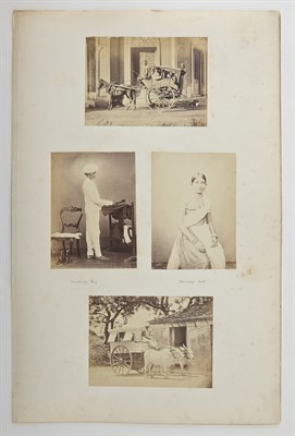 Lot 168 - [INDIA - PHOTOGRAPHS] Collection of...