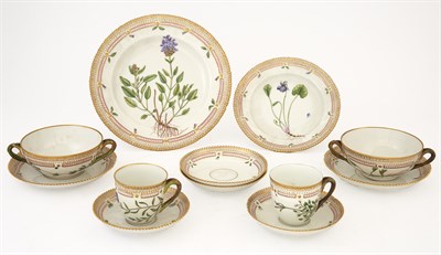 Lot 1071 - Royal Copenhagen Porcelain 'Flora Danica'...
