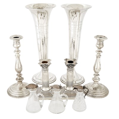 Lot 281 - Group of American and English Sterling Silver...