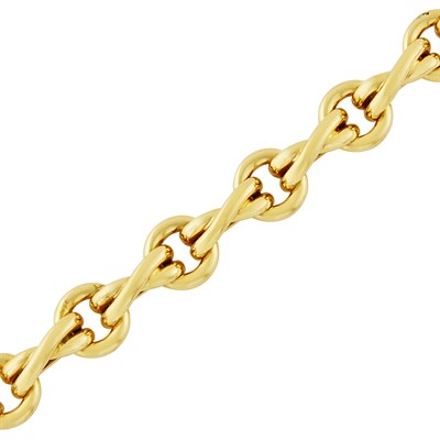 Lot 703 - Gold Link Bracelet, Tiffany & Co., Paloma Picasso