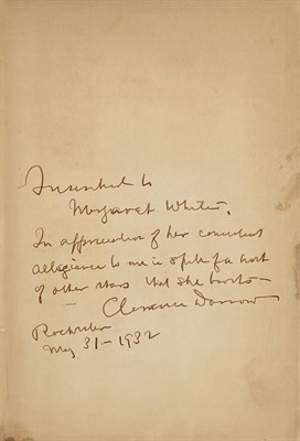 Lot 22 - DARROW, CLARENCE Story of My Life. New York:...
