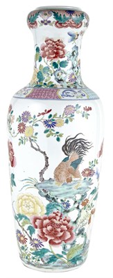 Lot 46 - A Large Chinese Famille Rose Porcelain Vase...