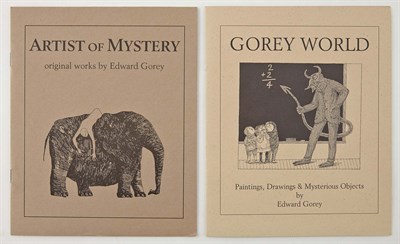 Lot 195 - [GOREY, EDWARD] Artist of Mystery. Original...
