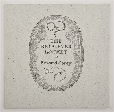 Lot 82 - GOREY, EDWARD The Retrieved Locket. [N.p.]:...