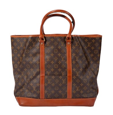 Lot 444 - Louis Vuitton Coated Monogram Canvas Tote
