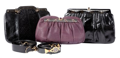 Lot 532 - Judith Leiber Assorted Clutches and Belts
