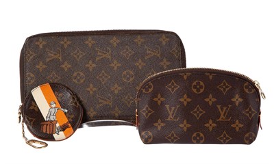 Lot 449 - Group of Louis Vuitton Monogram Canvas Accessories