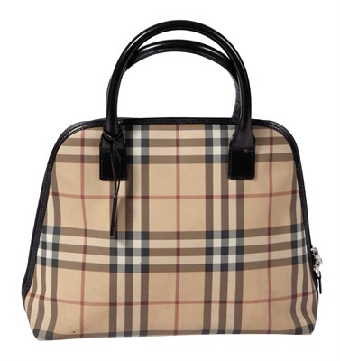 Lot 557 - Burberry Horseferry Check Handbag
