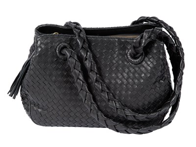 Lot 571 - T. Anthony Woven Leather Handbag