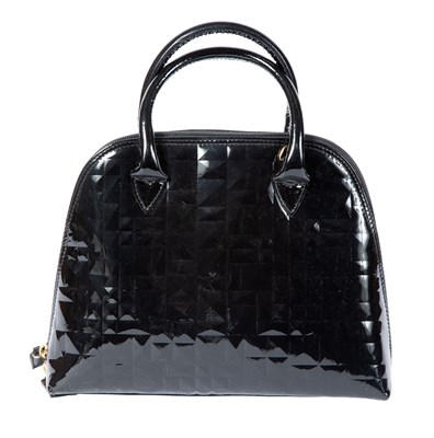 Lot 581 - T. Anthony Patent Leather Top Handle Handbag