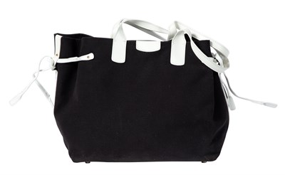 Lot 582 - T. Anthony Black Canvas Handbag