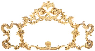 Lot 324 - Irish George II Style Giltwood Overmantel...
