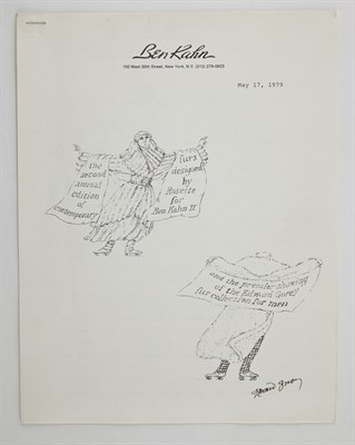 Lot 122 - [GOREY, EDWARD] KAHN, BEN. The second annual...